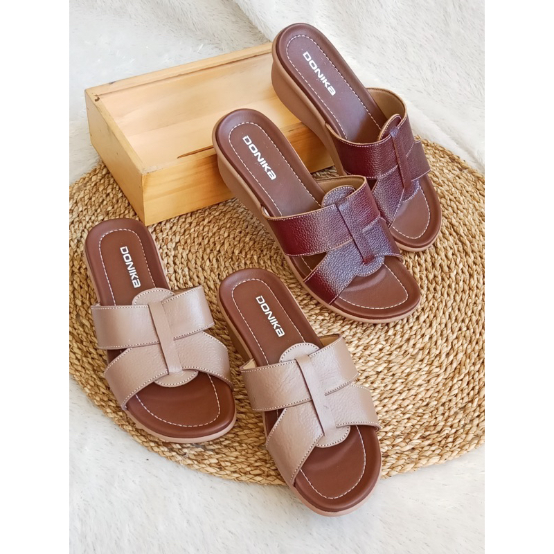 sandal wanita kulit/sandal kondangan