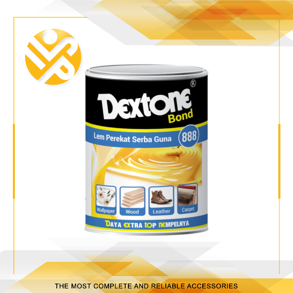 

Lem Dextone Bond Kaleng 1 L / Lem Perekat Serba Guna