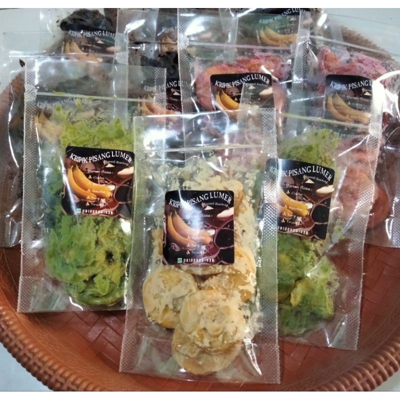 

Keripik Pisang Lumer || Keripik pisang coklat