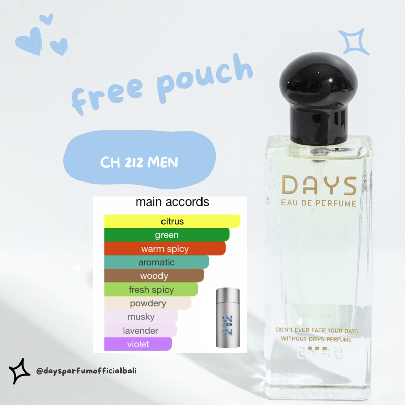 212 Men - Days Parfume - Men