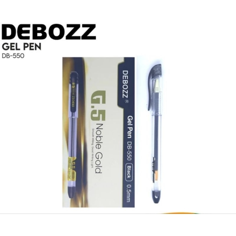 

Debozz DB-550 G5 Noble Gold 0,5mm Gel Pen Pulpen Pena Gell Ballpoint
