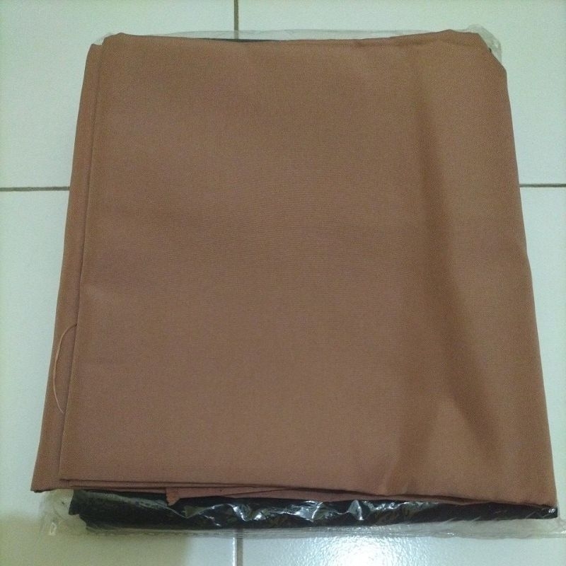Kain Pramuka ukuran 2Meter warna Coklat muda