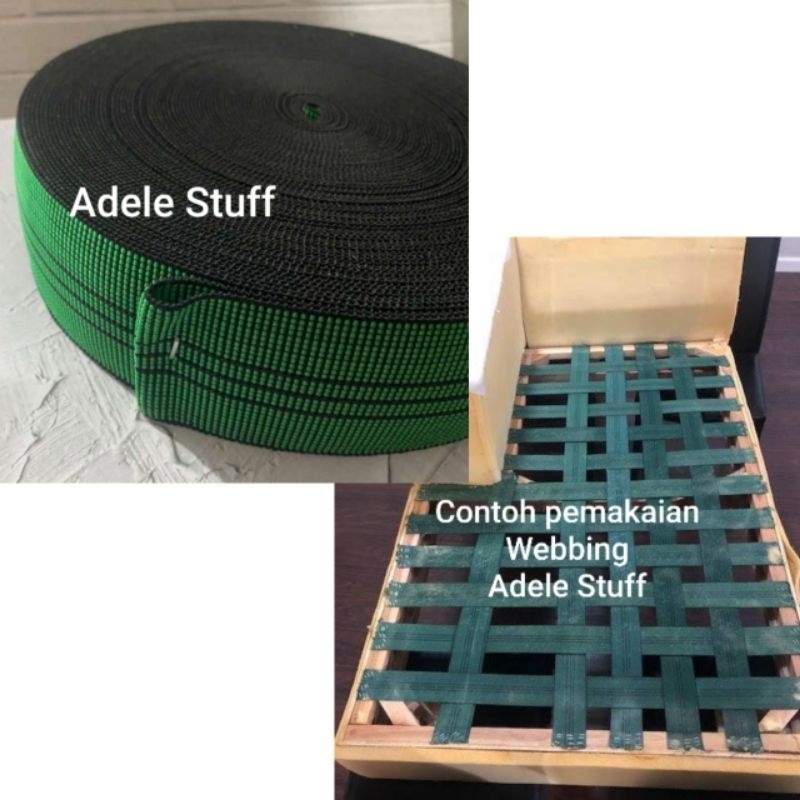 [ per roll ] Webbing Sofa Karet sofa jok kasur tali webbing elastis / karet sofa