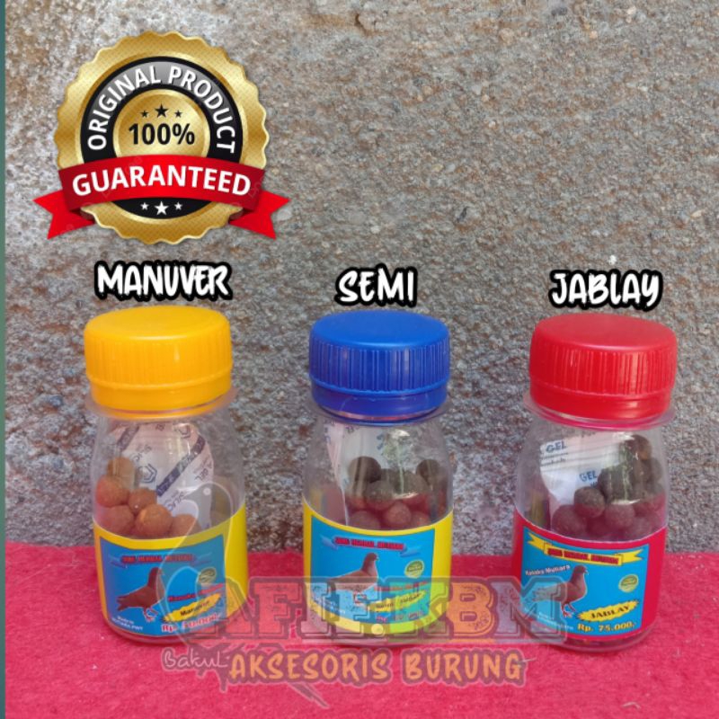Jamu Merpati Kolong Mutiara Original Pil Herbal Merpati Manuver Semi Jabl