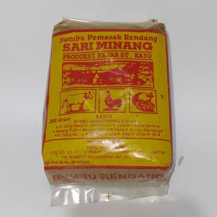 

Bumbu Sariminang Rendang