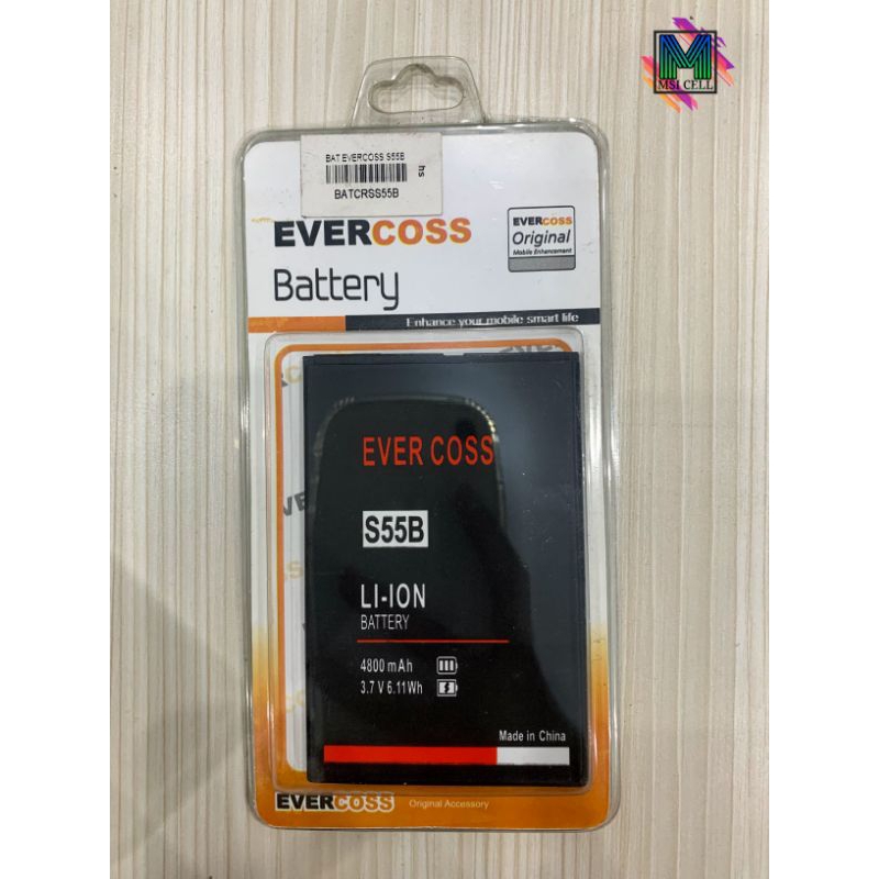 BATERAI EVERCOSS S55B