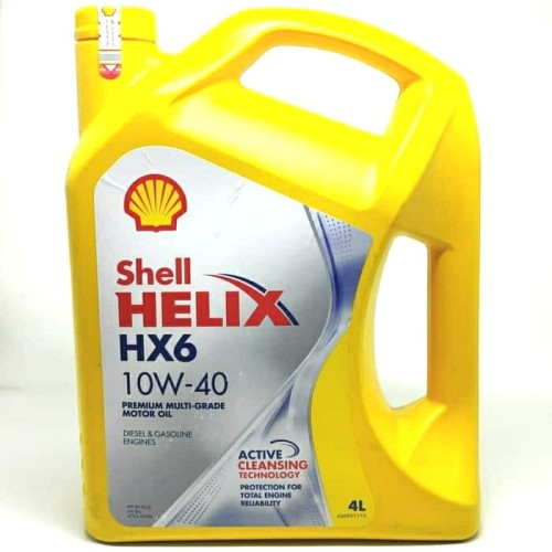 Oli Mobil Shell Helix HX6 4liter