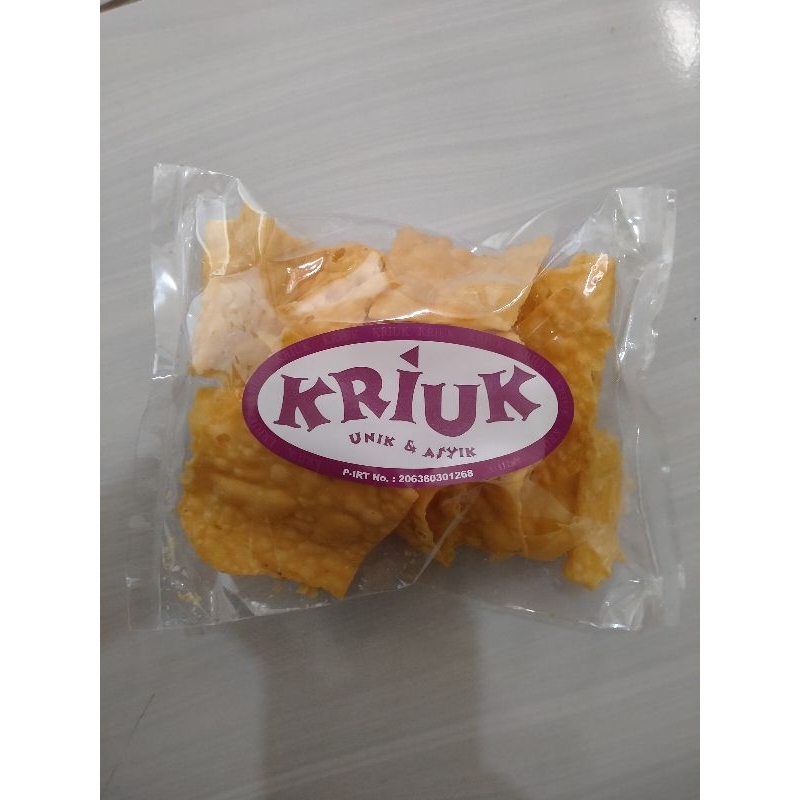 

Keripik Pangsit Bawang Kriuk