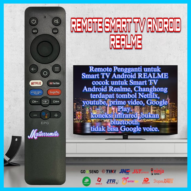 REMOT REMOTE TV REALME ANDROID [JUNDA]