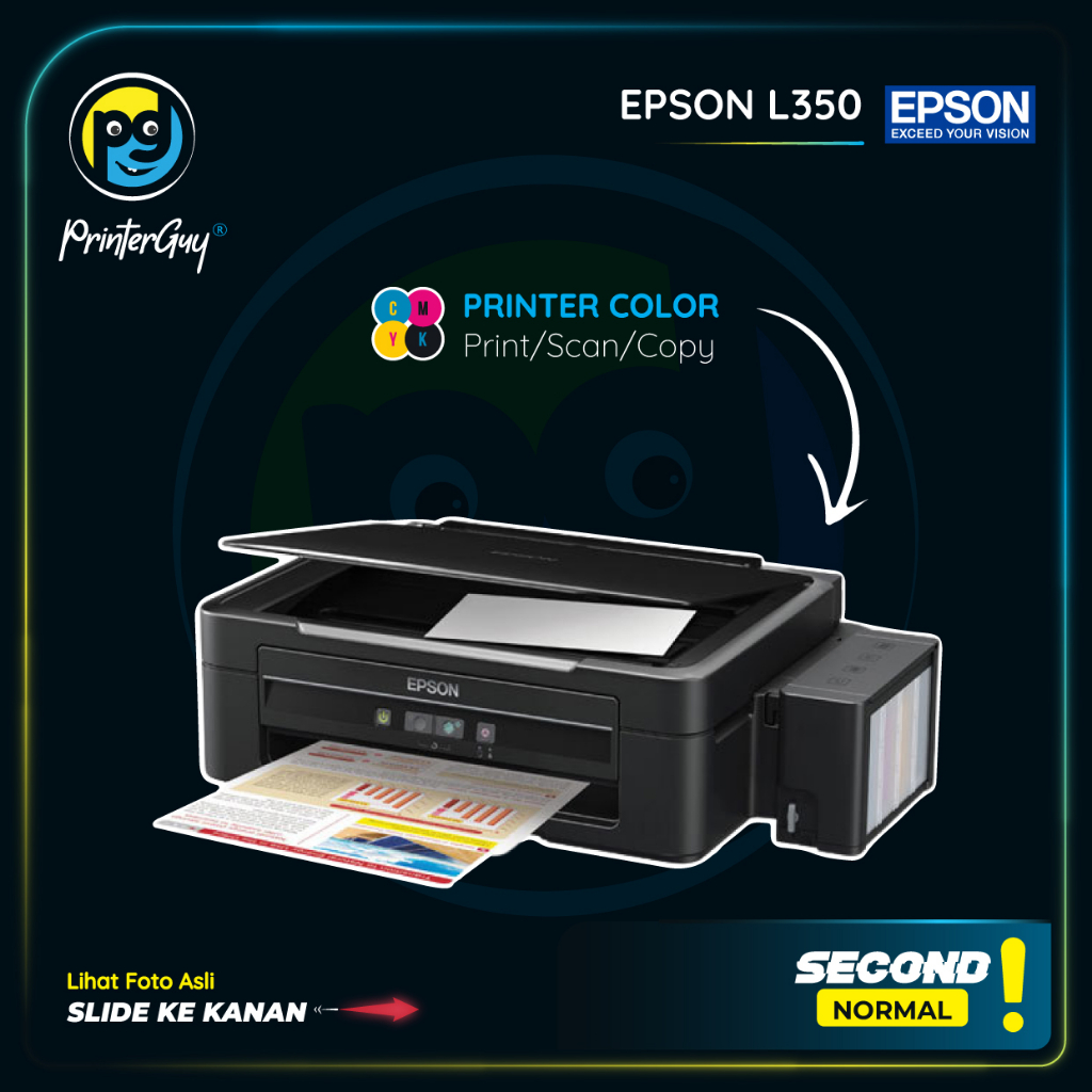 Printer Fotocopy warna EPSON L350 Print Scan Copy Color