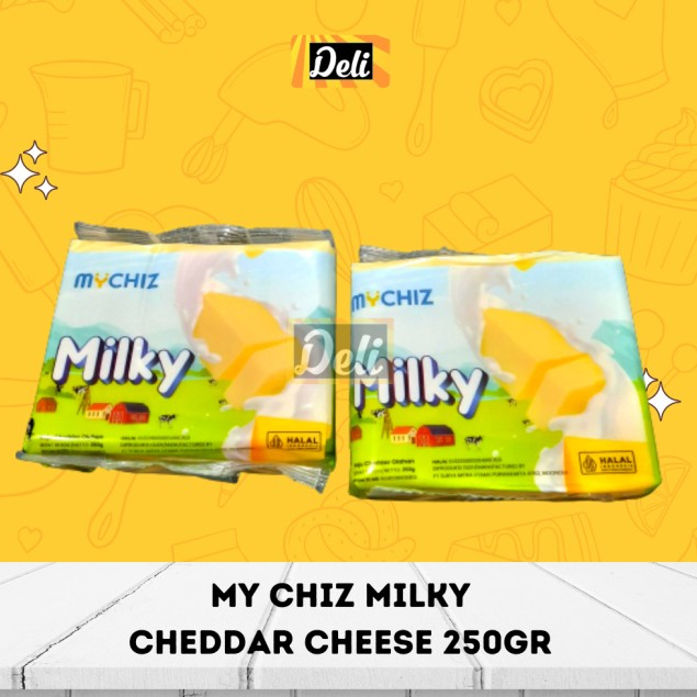 

Mychiz My Chiz Milky Cheddar Cheese Keju 250gr