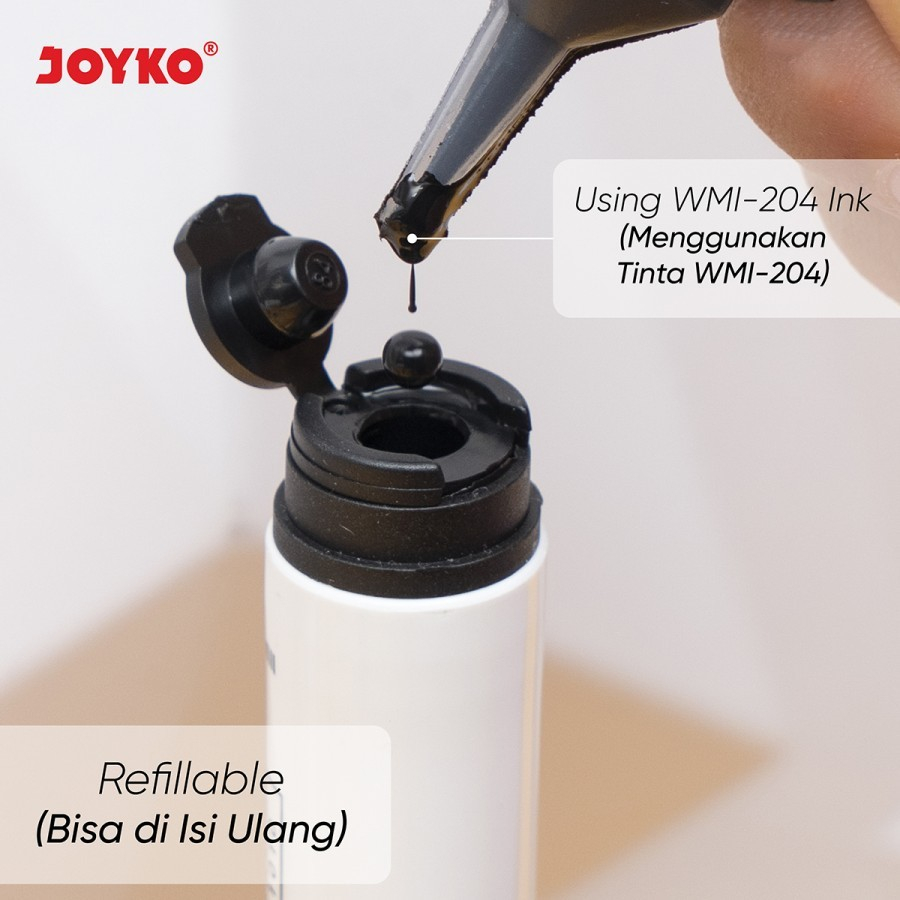 

Spidol Papan Tulis Dapat Dihapus Whiteboard Marker Joyko WM-65