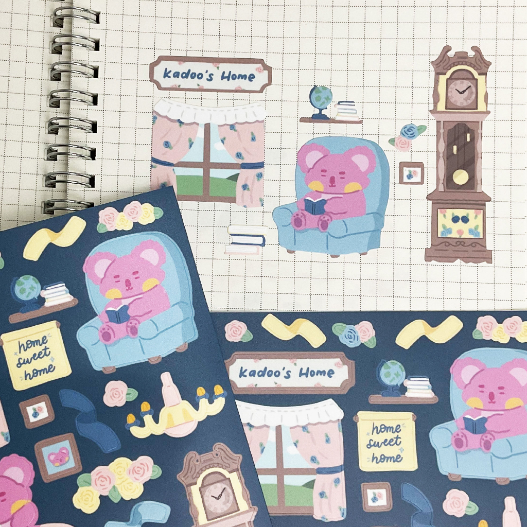 

koalakadoo - Kadoo's Home Sticker Sheet
