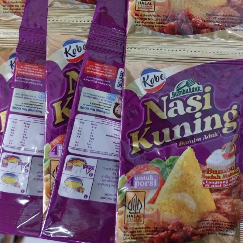 

Kobe Bumbu Aduk Nasi Kuning - 10pcs