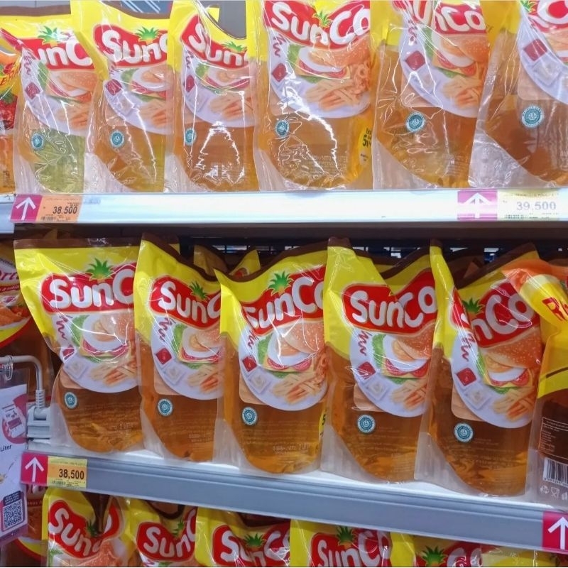 

Minyak Goreng Sunco kemasan 2 liter Murah Promo/Bening Dengan 5 x Proses Minyak Goreng Sunco Pouch 2 Liter