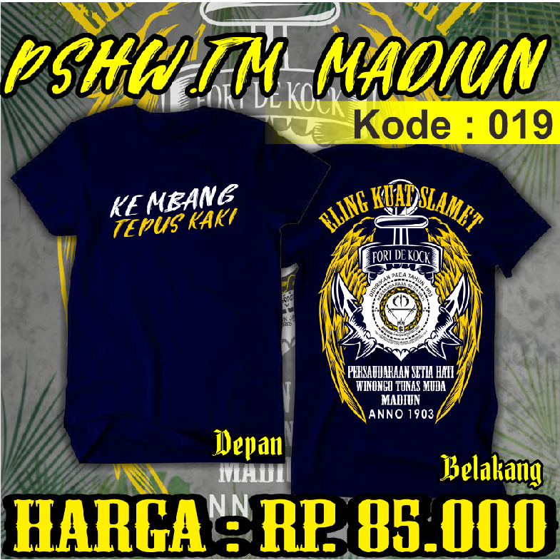 KAOS PSHW.TM/STK JANGKAR/TERBARU