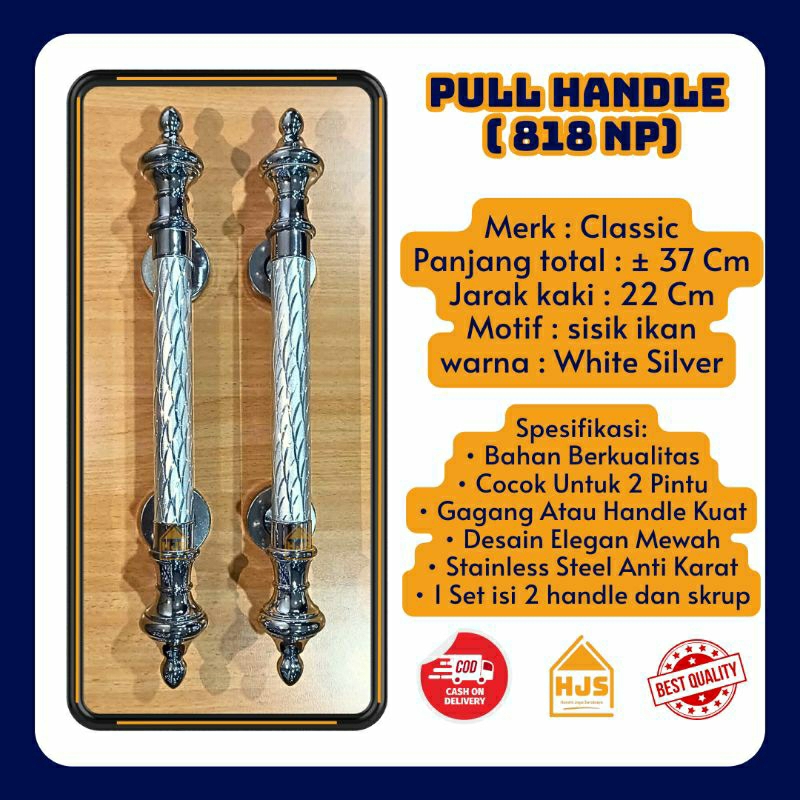 Tarikan Pintu Rumah Classic /Handle Pintu Rumah minimalis 818 NB/NP / Gagang pintu tarik panjang mew