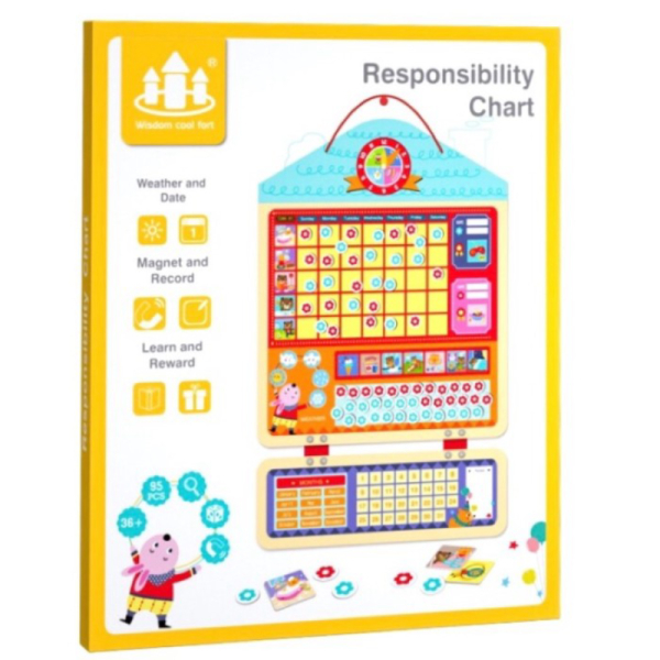 

Promo Large Magnetic Responsibility Chart Papan Tanggung Jawab Edu Toys Berkualitas