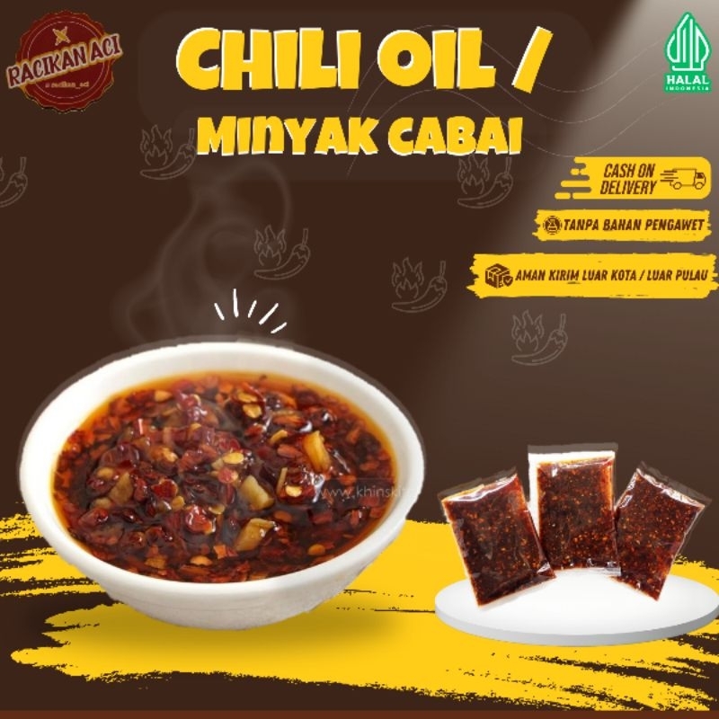

CHILI OIL / MINYAK CABAI (BUMBU TAMBAHAN)