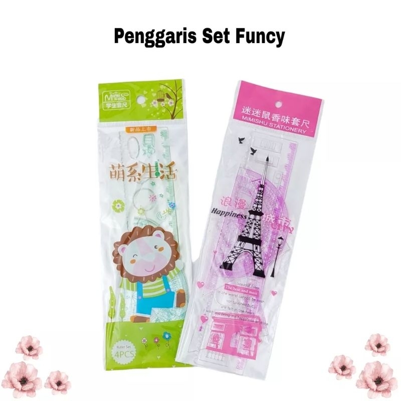 

Penggaris Set Fancy 4 in 1