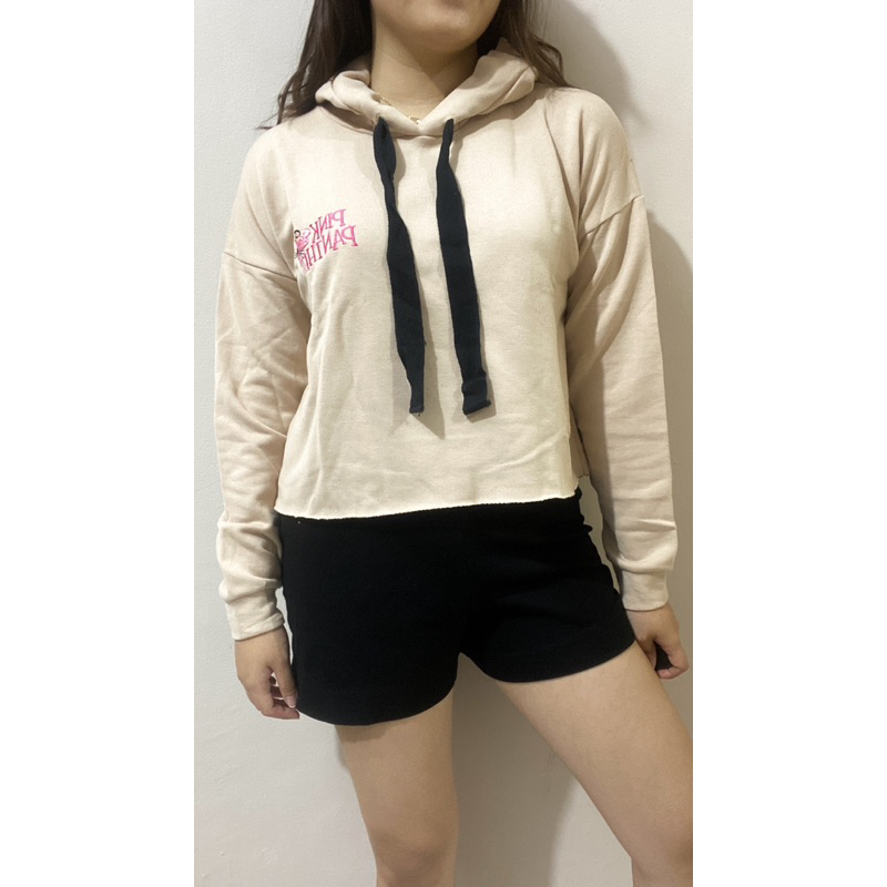 Hoodie Pink Panther | Hoodie Karakter | Crop Hoodie Bordir