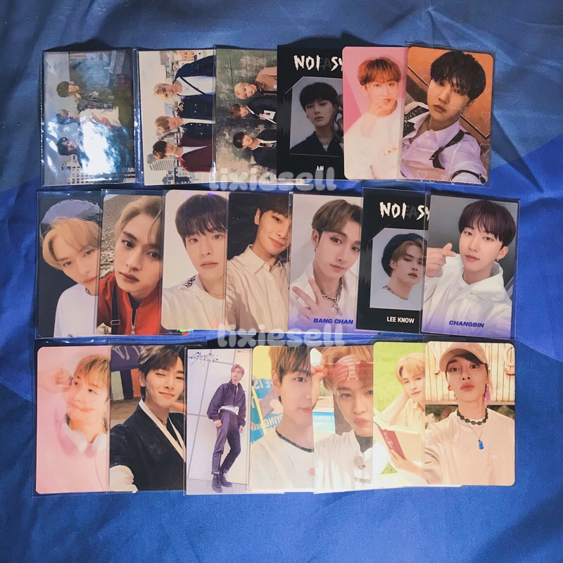 SKZ STRAYKIDS album miroh yellow wood yw levanter noeasy CE nacific photocard (leeknow bangchan chan