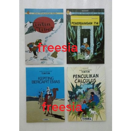 

Tintin poster ukuran A4