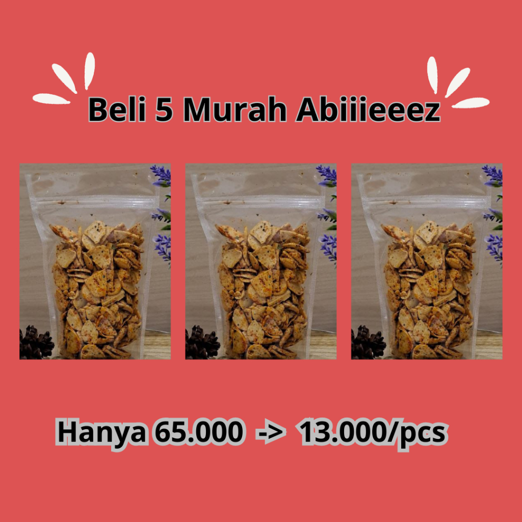 

Basreng Faizah Beli 5 Murah Abiieez