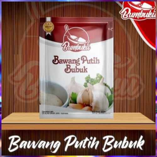 

BUMBUKU BAWANG PUTIH BUBUK 10 GRAM GARLIC POWDER