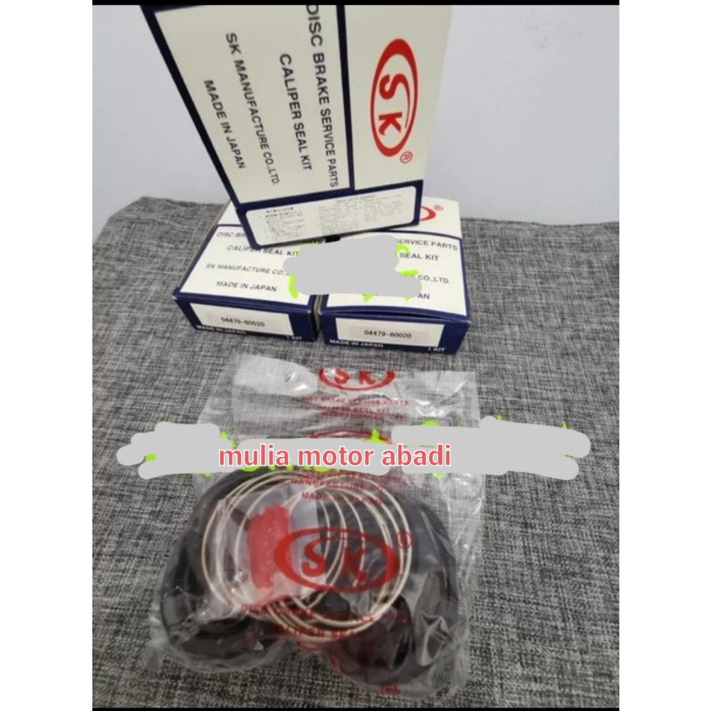 karet rem cakram 2f caliper kit toyota hardtop 2f japan
