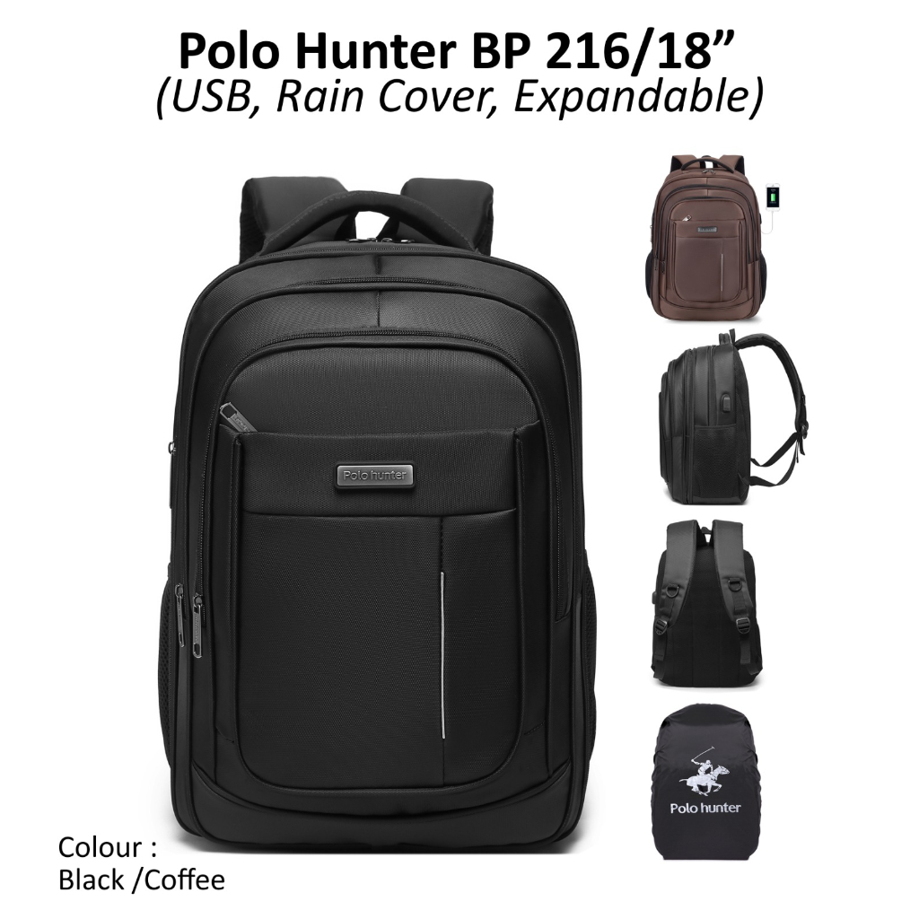 Tas Ransel Backpack Polo Hunter 216