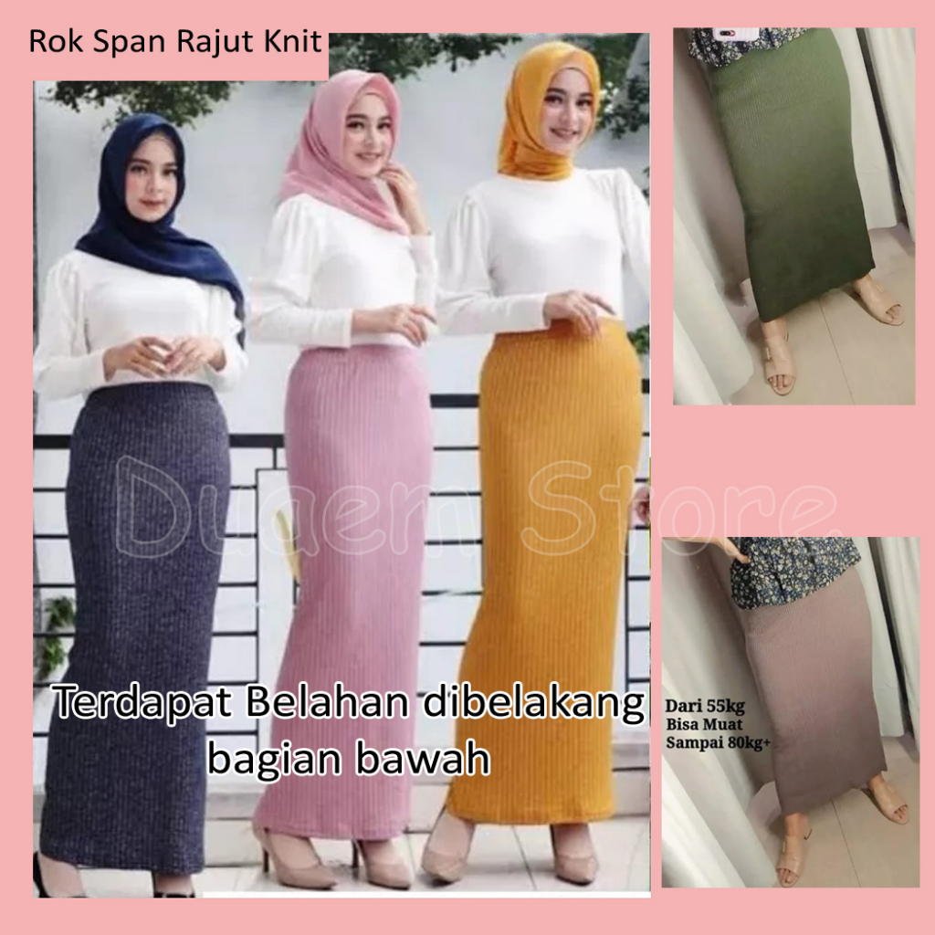 ROK SPAN RAJUT JUMBO / ROK SPAN KNIT STANDAR JUMBO / MAXI SKIRT / MAXI SKIRT JUMBO / MAXI SKIRT RAJU