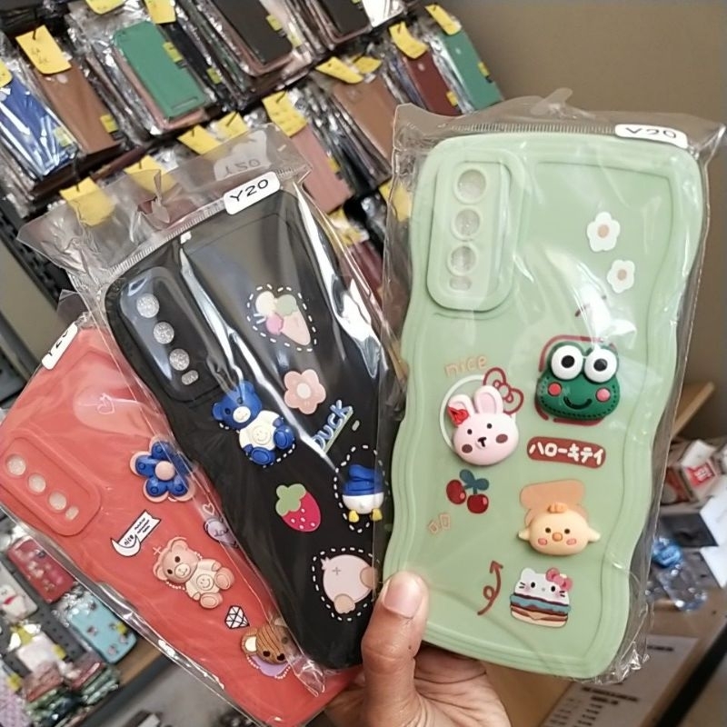 softcase gambar karakter vivo y20 y20i y12s y20s