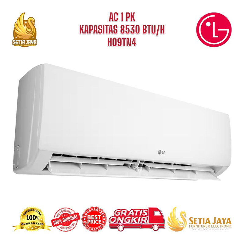 AC 1 PK LG HERCULES H09TN4 AC 1 PK + PASANG Air Conditioner