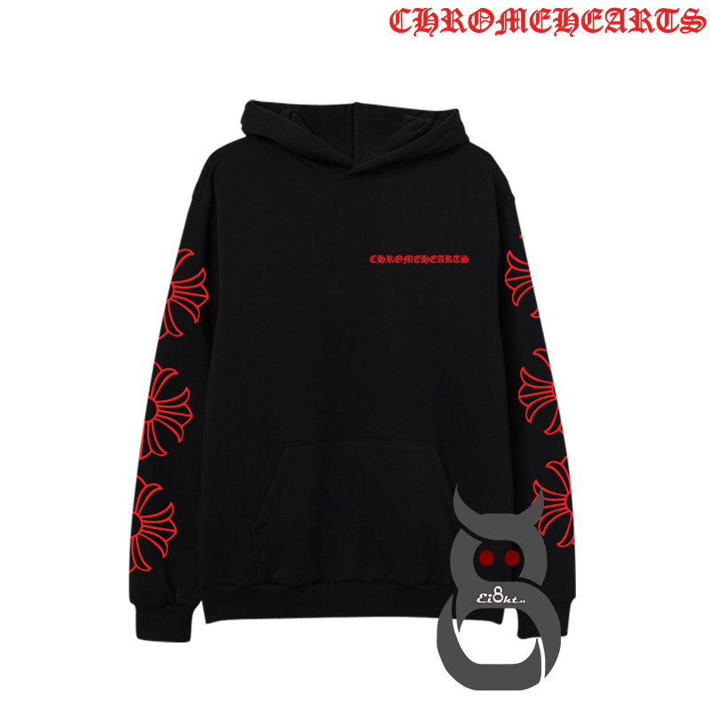 Jaket Hoodie Chrome Hearts Red New Style