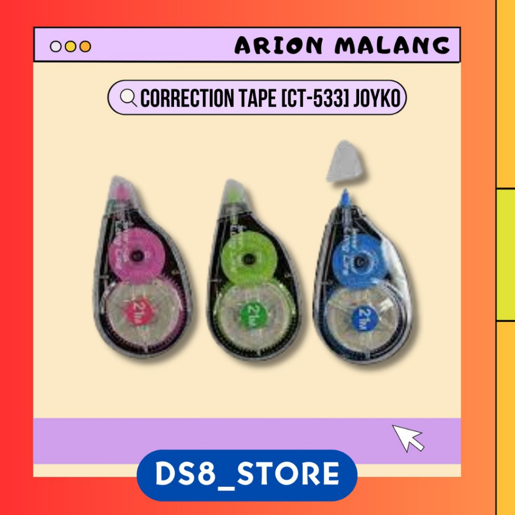 

Tipe-x / Correction Tape CT-533 JOYKO
