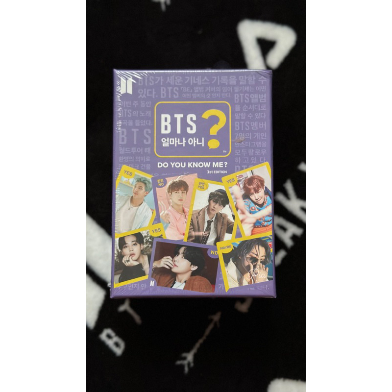 do you know me BTS SEALED
