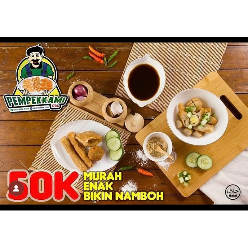 

Pempek Medan Halal 100%