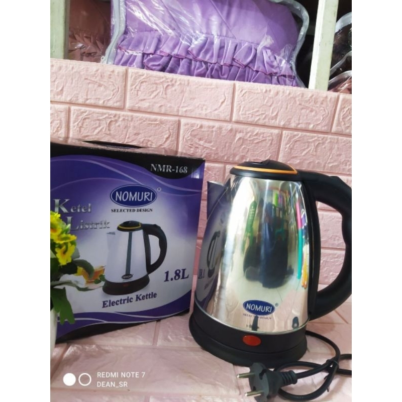 Teko Listrik Nomuri/Electric Kettle NMR-168