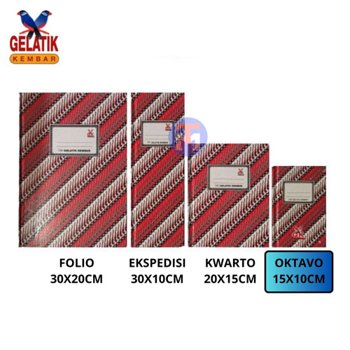 

Buku Hardcover Oktavo 50 Lembar Gelatik Kembar