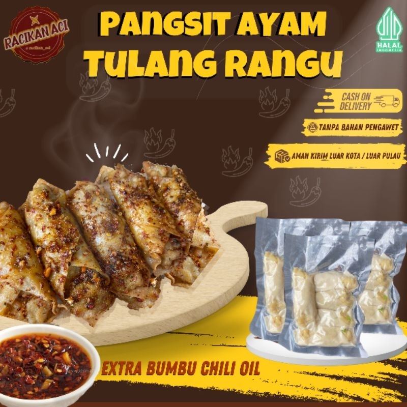 

PANGSIT TULANG RANGU AYAM KUAH DAN GORENG LENGKAP DENGAN BUMBU