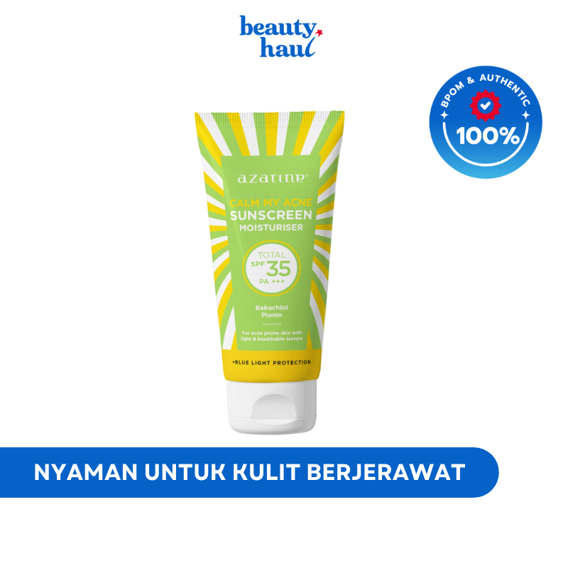 	 Azarine Calm My Acne Skinpair Sunscreen Moisturiser SPF35 PA+++	