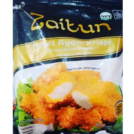 

ZAITUN NUGET CRISPY 500 GR