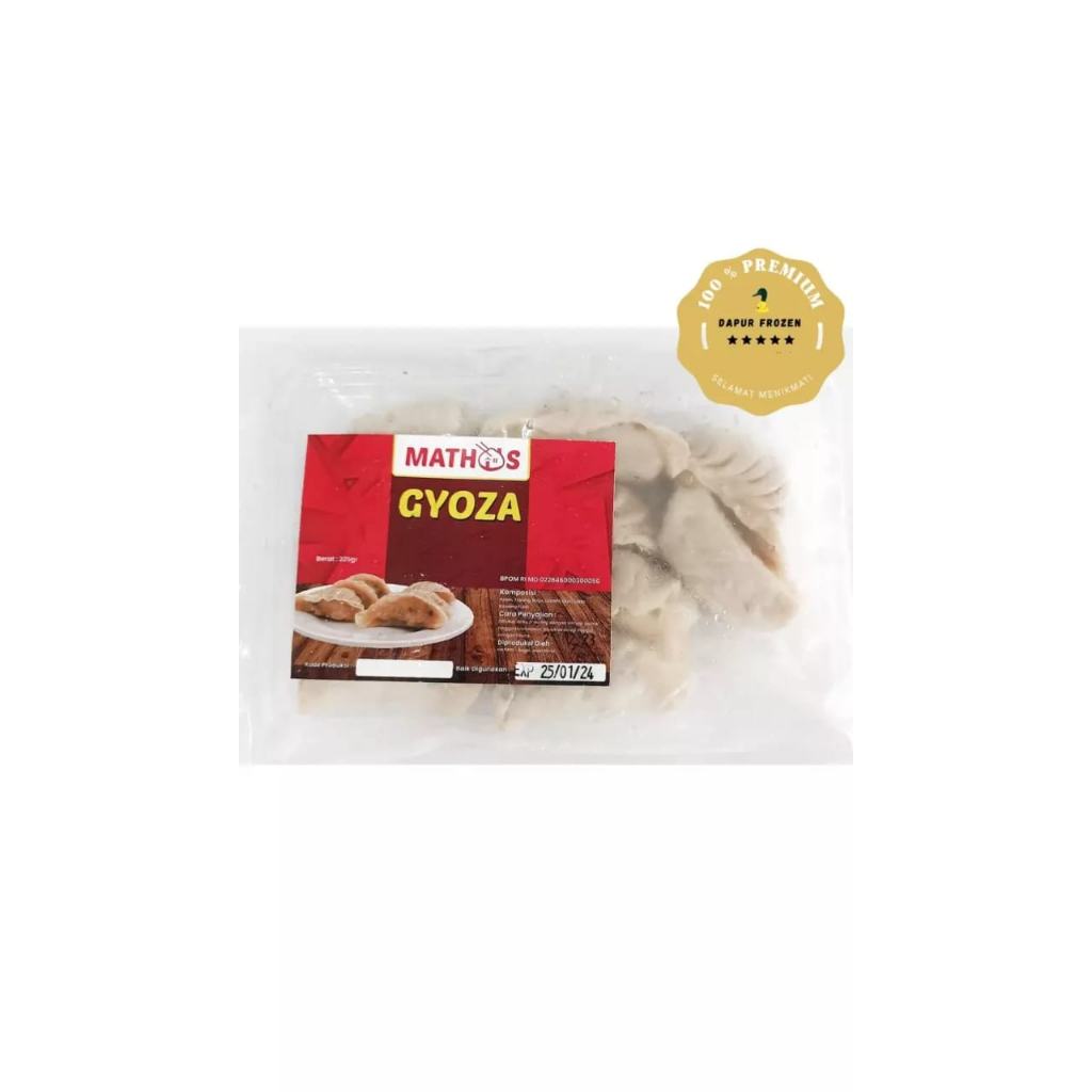 

Mathos Gyoza Dumpling Chicken Isi 10Pcs