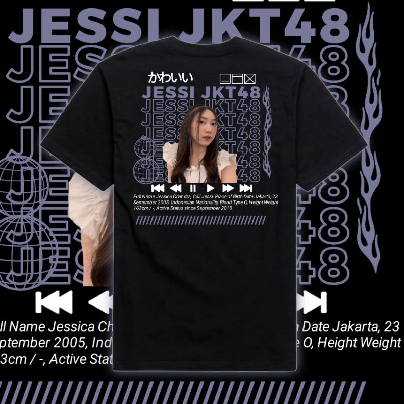 T-SHIRT JESSI JKT48/KAOS JESSI JKT48