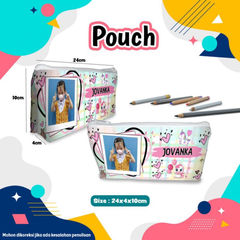 

Tempat Pensil Custom Tambah Foto dan Tulisan