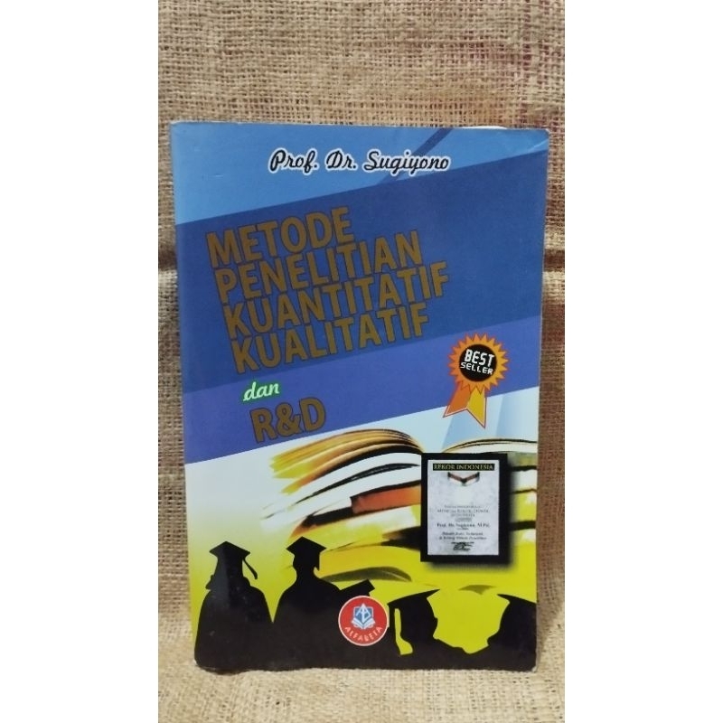 Buku Metode Penelitian Kuantitatif Kualitatif dan RnD (R&D) / Buku StatisBuku Prof Dr. Sugiyono