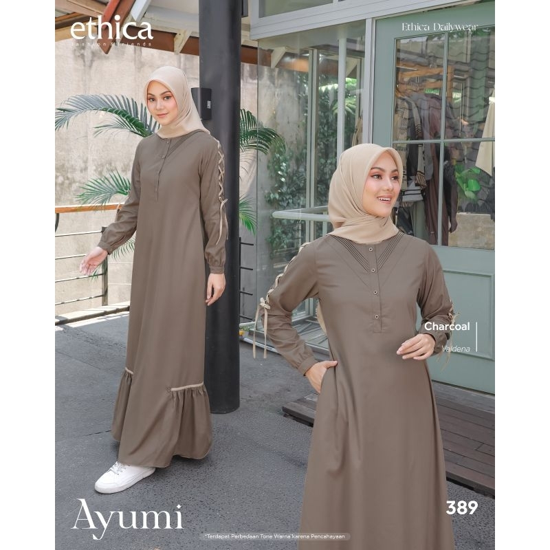 DISKON GAMIS TRANDY TERBARU || BAJU ETHICA || AYUMI 389 || BAJU MURAH