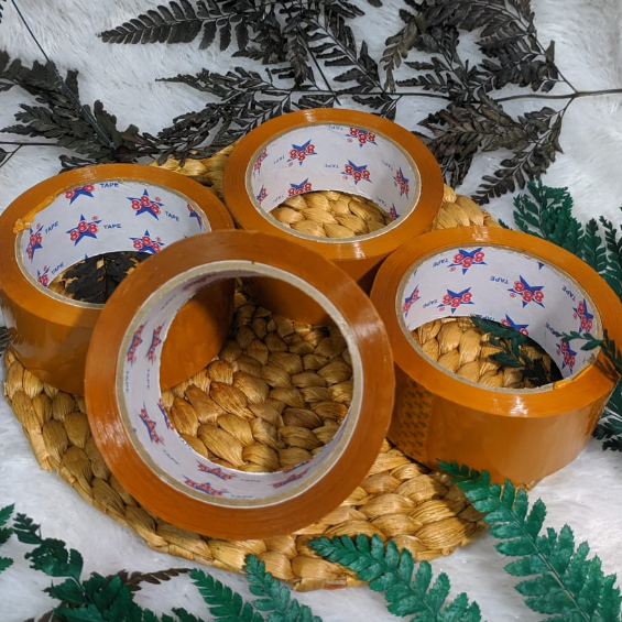 

Lakban Coklat/Solasi Coklat/Selotip Coklat Besar
