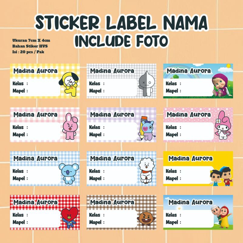 

Stiker Mapel unik dan Lucu